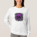 Search for girly skull tshirts Purple