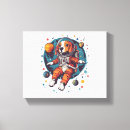 Search for beagle dog canvas prints Weimaraner