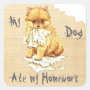 Search for pomeranian dog stickers Pom pom