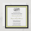 Search for lime green and black wedding invitations Trendy