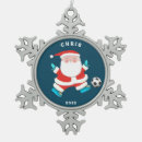 Search for football coach christmas tree decorations Soccer