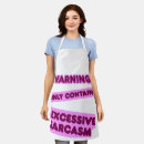 Search for sarcasm aprons Cooking