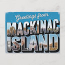 Search for mackinac island michigan postcards Classic