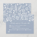 Search for dusty blue rsvp cards Floral