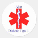 Search for type 1 diabetic stickers Medical
