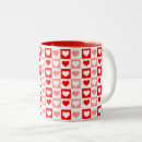 Search for valentines day hearts mugs Red