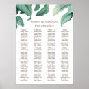 Search for tropical wedding seating charts Botanical