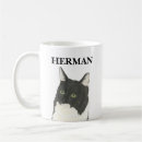 Search for white cat mugs Black and white