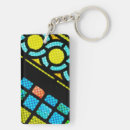 Search for church window key rings Colourful