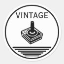 Search for joystick stickers Vintage gaming