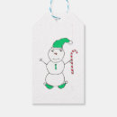 Search for snowman gift tags December