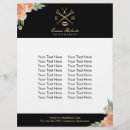 Search for vintage floral flyers Hair stylist