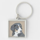 Search for bernese mountain dog key rings Berner sennenhund