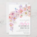 Search for floral brunch invitations Wildflower