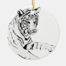 Search for tigers christmas tree decorations White