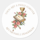 Search for catholic priests stickers Jesus