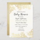 Search for vintage floral baby shower invitations White