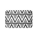 Search for black and white chevron bath mats Elegant