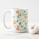 Search for cute cartoon fox mugs Whimsical