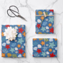 Search for underwater wrapping paper Nautical