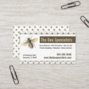 Search for beekeeper business cards Black
