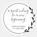 Search for favour wedding stickers Treat