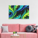 Search for neon canvas prints Green
