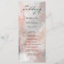 Search for coral wedding programmes Elegant