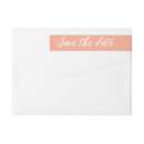 Search for modern save the date return address labels Simple