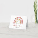 Search for rainbow thank you cards Rainbow baby shower