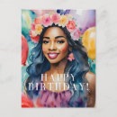 Search for black american birthday cards Colourful