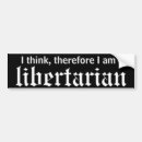 Search for libertarian bumper stickers Democrat