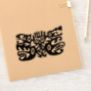 Search for vintage black and white illustration stickers Retro