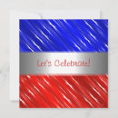 Search for patriotic event invitations Blue