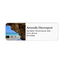 Search for clear return address labels Clear blue sky