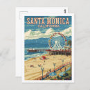 Search for vintage santa monica postcards Usa