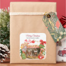 Search for gingerbread house stickers Watercolor