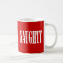 Search for naughty or nice mugs Red