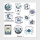 Search for crescent moon stars stickers Witch