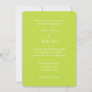 Search for lime wedding invitations Simple
