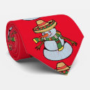 Search for seasons greetings ties Snowman