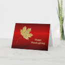 Search for red maple leaf cards Elegant