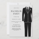 Search for bucks party invitations Black