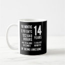 Search for 14 year old mugs Birthday