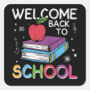 Search for back to school chalkboard stickers First day of school