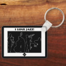 Search for musical graphic key rings Music lovers