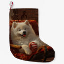 Search for samoyed christmas stockings Pet