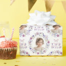 Search for purple wrapping paper Baby girl