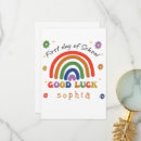 Search for good luck at school cards Back to school
