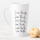 Search for loving yourself mugs Black and white
